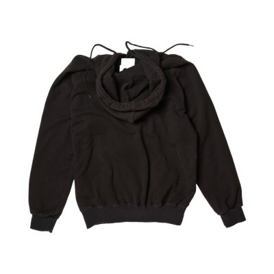 画像2: doublet (THRREADLESS AIR EMBROIDERY HOODIE) BLACK