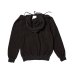 画像2: doublet (THRREADLESS AIR EMBROIDERY HOODIE) BLACK (2)