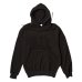 画像1: doublet (THRREADLESS AIR EMBROIDERY HOODIE) BLACK (1)