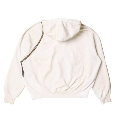 画像2: doublet (TROMPE L'ONEIL EMBROIDERY HOODIE) WHITE