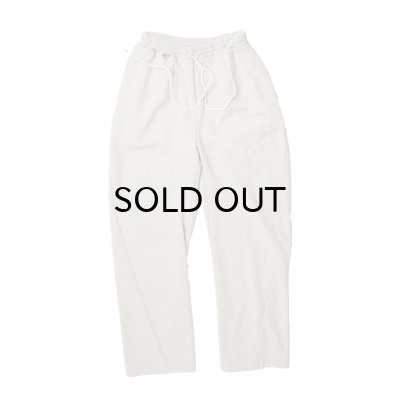 画像1: doublet (THRREADLESS AIR EMBROIDERY SWEATPANTS) GREY