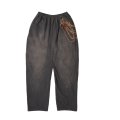 doublet (TROMPE L'ONEIL EMBROIDERY SWEATPANTS) BLACK