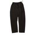 doublet (THRREADLESS AIR EMBROIDERY SWEATPANTS) BLACK