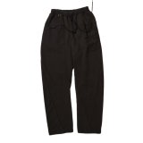 doublet (THRREADLESS AIR EMBROIDERY SWEATPANTS) BLACK