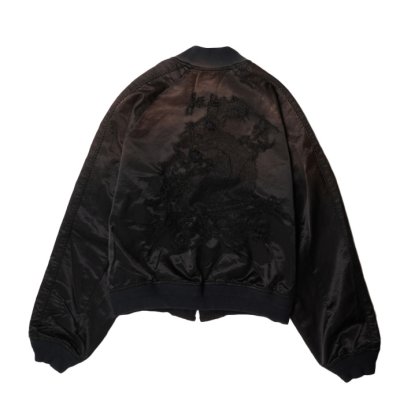 画像2: doublet (THRREADLESS AIR EMBROIDERY SOUVENIR JACKET) BLACK