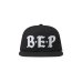 画像1: BLACK EYE PATCH (HEATED INITIALS CAP) BLACK (1)