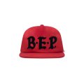 BLACK EYE PATCH (HEATED INITIALS CAP) RED