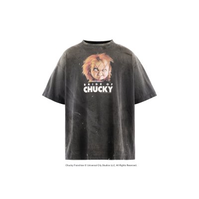 画像1: SAINT Mxxxxxx (CKY_SS T-SHIRT_SAINT) BLACK