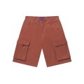 BLACK EYE PATCH (OG LABEL WASHED CARGO BAGGY SHORTS) APRICOT