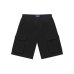 画像1: BLACK EYE PATCH (OG LABEL WASHED CARGO BAGGY SHORTS) BLACK (1)