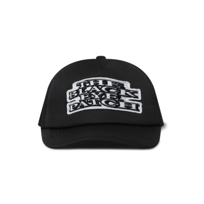画像1: BLACK EYE PATCH (DISTORTED OG LABEL MESH CAP) BLACK