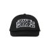 画像1: BLACK EYE PATCH (DISTORTED OG LABEL MESH CAP) BLACK (1)