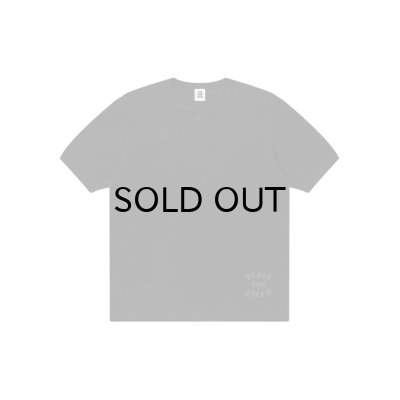 画像1: BLACK EYE PATCH (OE COLLEGE HENLEY TEE) BLACK