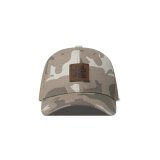 BLACK EYE PATCH (LEATHER PATCHED MESH CAP) S.CAMO