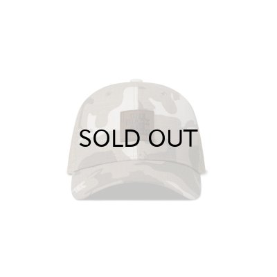 画像1: BLACK EYE PATCH (LEATHER PATCHED MESH CAP) S.CAMO