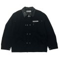 DAIRIKU ("DAIRIKU WORK WEAR" VINTAGE WASH JACKET) BLACK