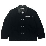 DAIRIKU ("DAIRIKU WORK WEAR" VINTAGE WASH JACKET) BLACK
