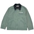DAIRIKU ("DAIRIKU WORK WEAR" VINTAGE WASH JACKET) MINT GREEN