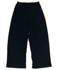 DAIRIKU (SILK-COTTON WIDE SWEAT PANTS) BLACK