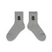 画像2: BLACK EYE PATCH (DOLLAR SIGN SHORT SOCKS) H.GRAY (2)