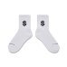画像2: BLACK EYE PATCH (DOLLAR SIGN SHORT SOCKS) WHITE (2)