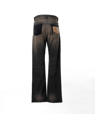 画像2: Maison MIHARA YASUHIRO (Flared Denim Pants) BLACK