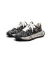 画像1: Maison MIHARA YASUHIRO ("LARRY" SPUTTERING LOW-TOP SNEAKERS) BLACK (1)