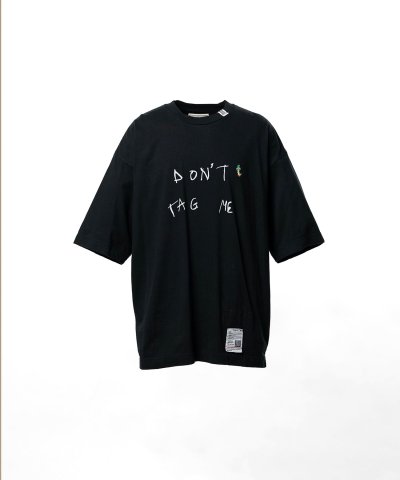 画像1: Maison MIHARA YASUHIRO (Don't Tag Me. Printed T-shirt) BLACK