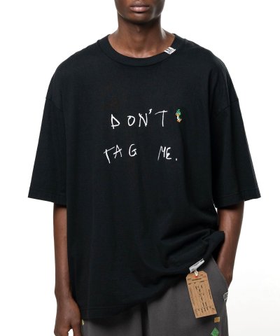 画像2: Maison MIHARA YASUHIRO (Don't Tag Me. Printed T-shirt) BLACK
