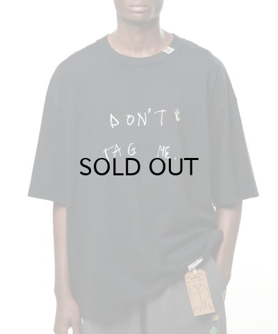 画像2: Maison MIHARA YASUHIRO (Don't Tag Me. Printed T-shirt) BLACK