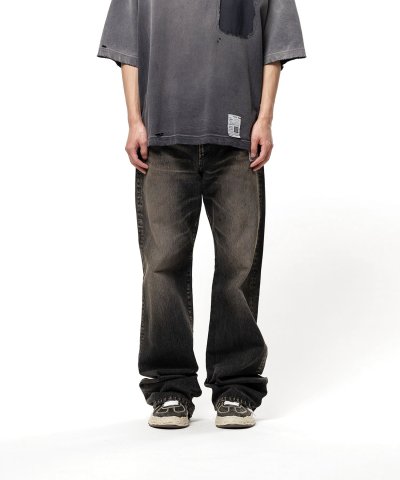 画像3: Maison MIHARA YASUHIRO (Flared Denim Pants) BLACK