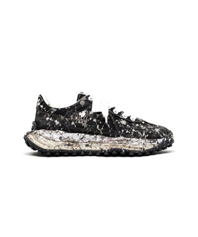 画像3: Maison MIHARA YASUHIRO ("LARRY" SPUTTERING LOW-TOP SNEAKERS) BLACK