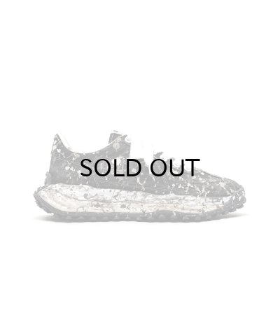 画像3: Maison MIHARA YASUHIRO ("LARRY" SPUTTERING LOW-TOP SNEAKERS) BLACK