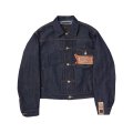 doublet (AIR YARN RAW DENIM JACKET) INDIGO