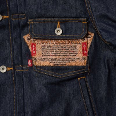 画像3: doublet (AIR YARN RAW DENIM JACKET) INDIGO