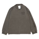 doublet (CO2 AIR YARN LONG SLEEVE T-SHIRT) CHARCOAL