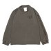 画像1: doublet (CO2 AIR YARN LONG SLEEVE T-SHIRT) CHARCOAL (1)