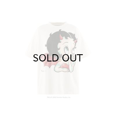 画像1: SAINT Mxxxxxx (BTY_SS T-SHIRT_DEVIL) WHITE