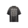 SAINT Mxxxxxx (BKM_SS T-SHIRT_PEACE) BLACK
