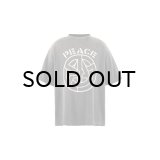 SAINT Mxxxxxx (BKM_SS T-SHIRT_PEACE) BLACK