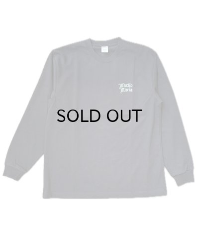 画像2: WACKO MARIA (WASHED HEAVY WEIGHT LONG SLEEVE T-SHIRT) BLACK