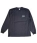 画像2: WACKO MARIA (WASHED HEAVY WEIGHT LONG SLEEVE T-SHIRT) BLACK (2)