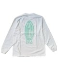 WACKO MARIA (WASHED HEAVY WEIGHT LONG SLEEVE T-SHIRT) WHITE