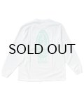 WACKO MARIA (WASHED HEAVY WEIGHT LONG SLEEVE T-SHIRT) WHITE