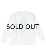 WACKO MARIA (WASHED HEAVY WEIGHT LONG SLEEVE T-SHIRT) WHITE