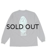 WACKO MARIA (WASHED HEAVY WEIGHT LONG SLEEVE T-SHIRT) BLACK