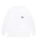画像2: WACKO MARIA (WASHED HEAVY WEIGHT LONG SLEEVE T-SHIRT) WHITE (2)