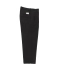 WACKO MARIA (DOUBLE PLEATED CHINO TROUSERS) BLACK