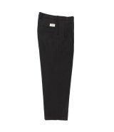 WACKO MARIA (DOUBLE PLEATED CHINO TROUSERS) BLACK