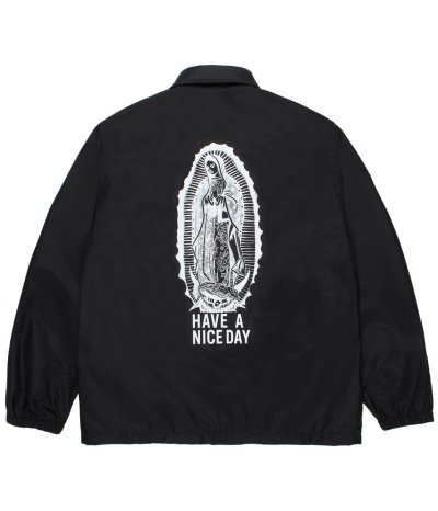 画像1: WACKO MARIA (COACH JACKET) BLACK